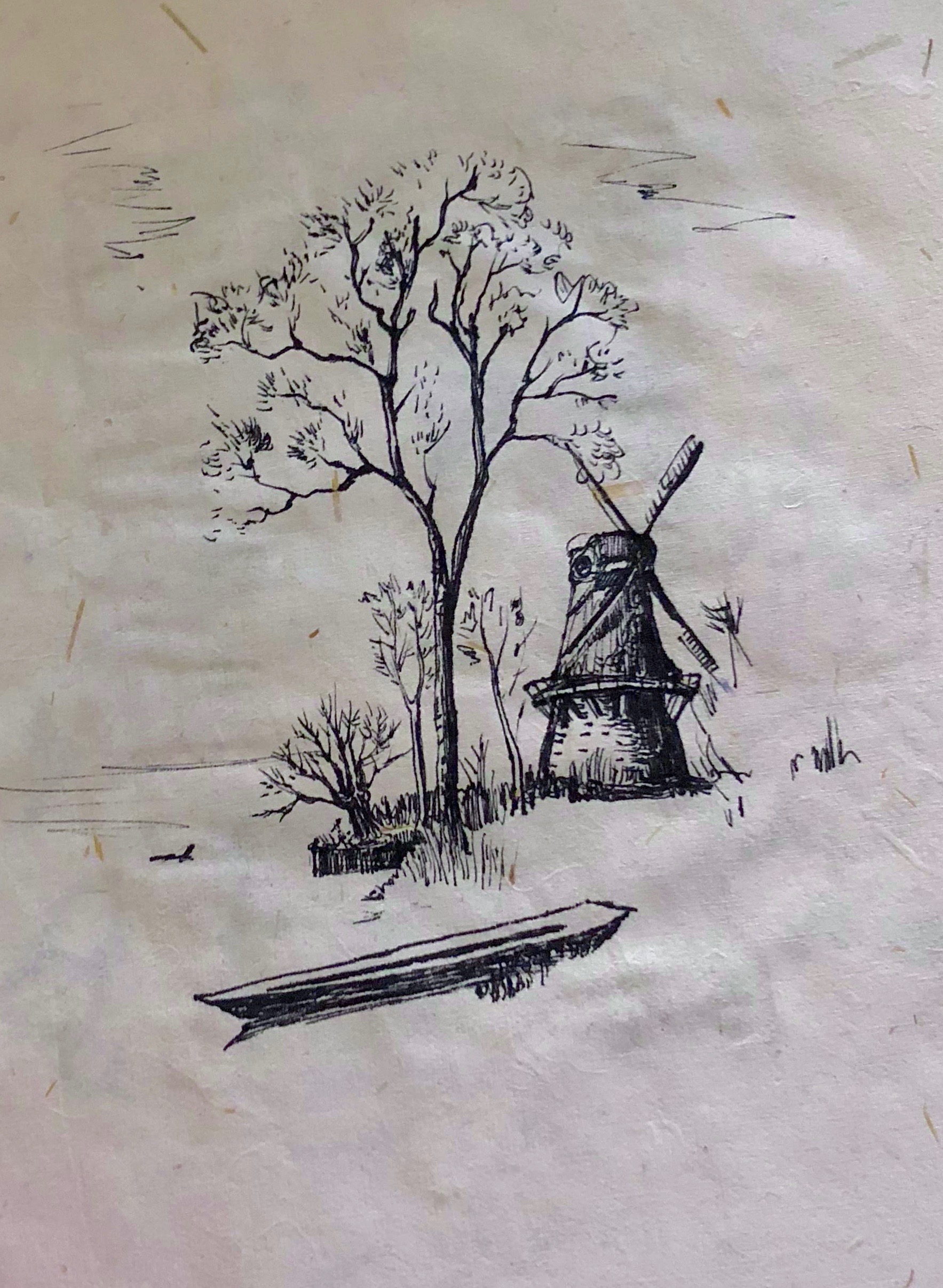 Dutch windmill