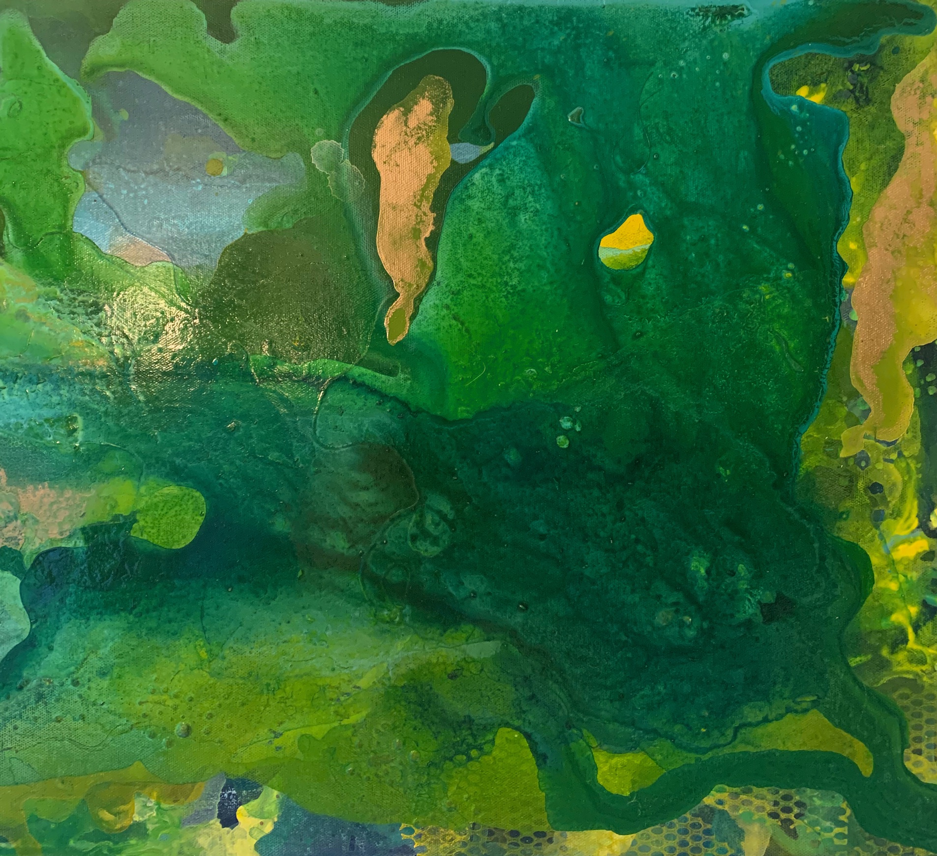 Post 3 of 10 (art exhibition): Green Fairy Medicine