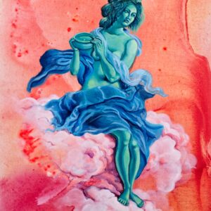 Pink Gentileschi print