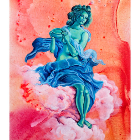 Pink Gentileschi print