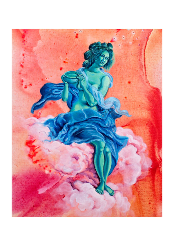 Pink Gentileschi print